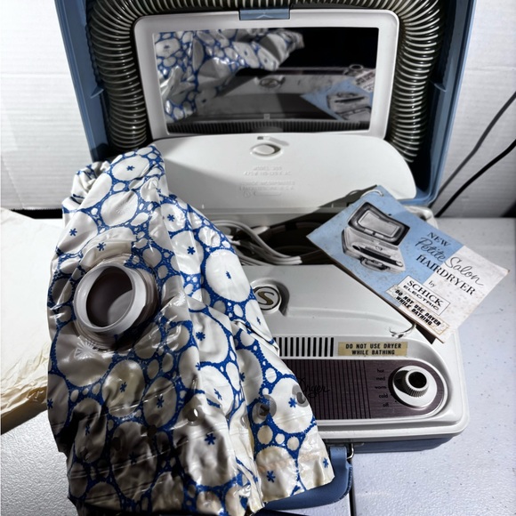 Vintage Shick Hair Dryer 1966 petite salon Bonnet Grandma core movie prop retro - Picture 4 of 13